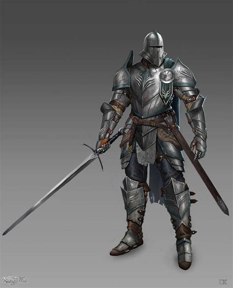 Men In Fantasy Art — Knight Concept By Eoghan Cowan