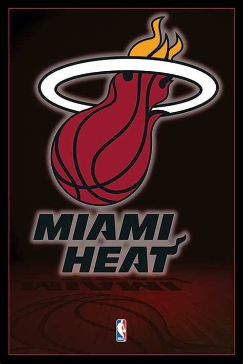 The official miami heat facebook page. NBA - miami heat logo Poster, Affiche | Acheter-le sur ...