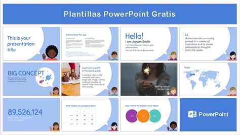 Plantilla PowerPoint Infantil Y Divertida Plantillas PowerPoint Gratis