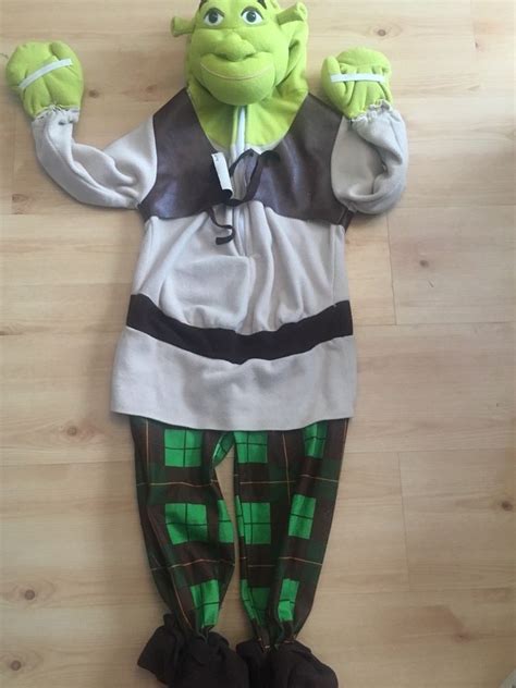 Kids Shrek Halloween Costume Size Small Dreamworks Warm Costume