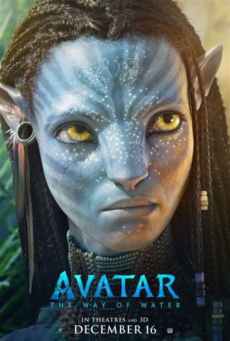 Avatar Sequel See The Character Posters For The Way Of Water