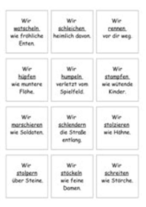 Divide players into teams of four. 4teachers - Pantomime-Karten zum Wortfeld "gehen"