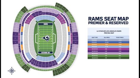 Rams Sofi Stadium Seating Chart Stadium Seating Chart
