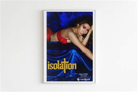 Kali Uchis Isolation Album Poster Album Cover Poster Etsy