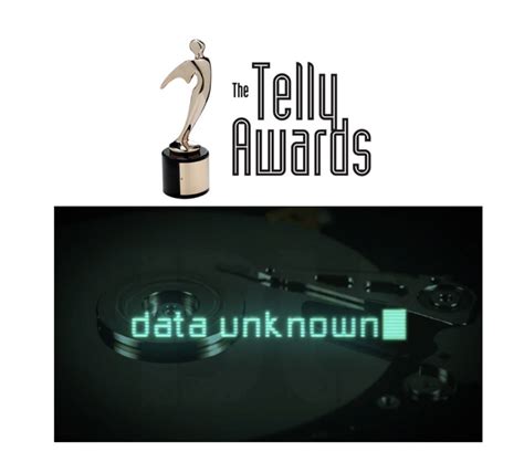 Data Unknown Wins A Telly Award