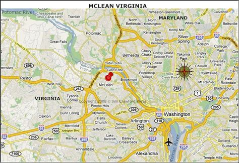Where Is Mclean Virginia On A Map Draw A Topographic Map