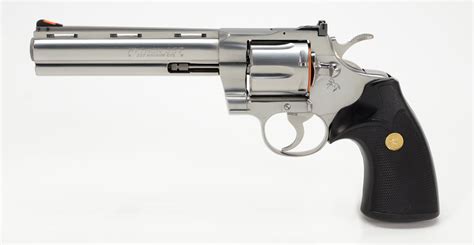 Colt Python 357 Mag 6 Inch Satin Stainless Like New Condition Dom