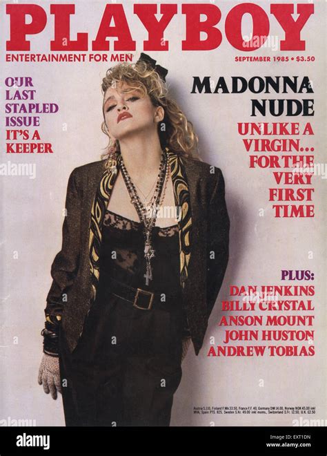 1980s USA Playboy Magazine Cover Stock Photo Alamy