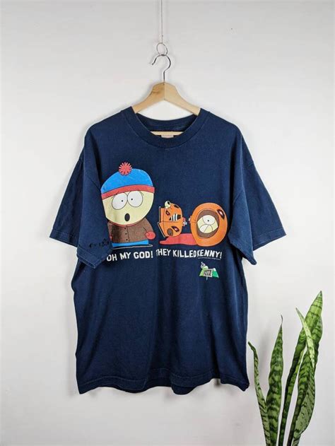 Vintage South Park T Shirt Merch Killed Kenny 1997 Emprints Store