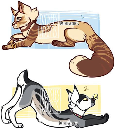 Cat Adoptables Auction Closed By Daisiesadopts Warrior Cats Fan Art Warrior Cat Drawings