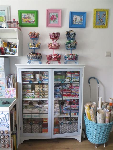 How to organize your craft room with the best ideas and pictured tutorials! Pin on 18 in doll - sewing and craft rooms