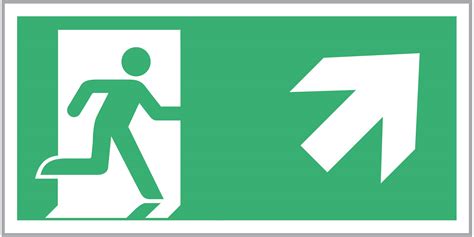 Northrock Safety Self Luminous Exit Signs Self Luminous Exit Signs