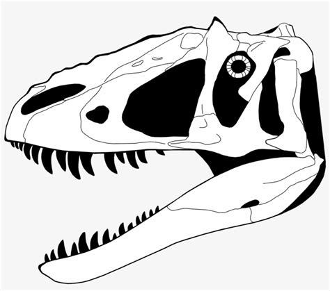 Dinosaur Bone Coloring Page