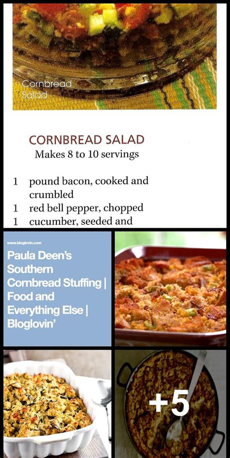 Paula deen's bacon cheeseburger meatloaf. Paula Deen's cornbread salad | Cornbread salad, Paula deen ...