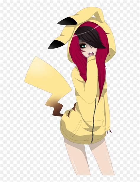 Emo Pikachu Girl By Izuminiimura On Deviantart Anime Girl In Pikachu