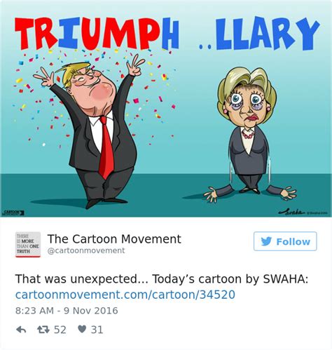 15 Cartoonists Around The World Illustrate How They Feel About Trump