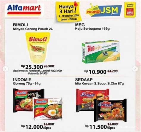 Temukan katalog alfamart jsm terbaru hanya di planet diskon. KATALOG PROMO JSM Alfamart Terbaru Periode 9-11 Oktober ...