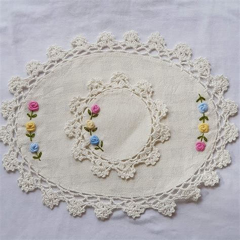 Crochet Doilies Vintage Embroidery And Origami