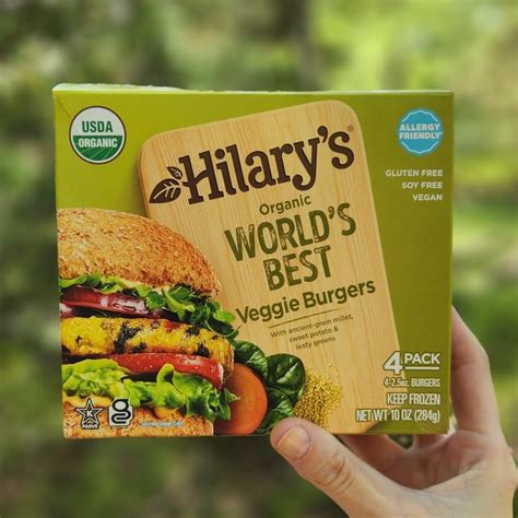 Hilarys Organic Worlds Best Veggie Burger Review Abillion