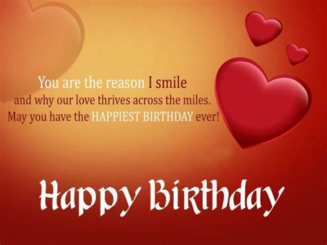 Romantic Happy Birthday Messages For Her That Will Make Her Smile