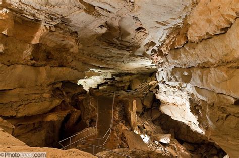 Underground Cavern Passageway Mammoth Cave National Park Mammoth