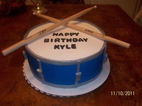 Snare Drum Cake