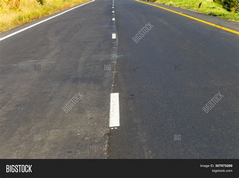 Road Highway Two Lanes Image And Photo Free Trial Bigstock