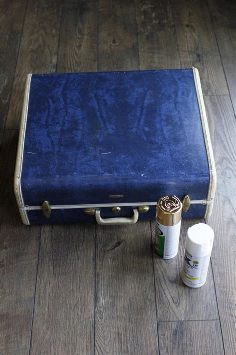 Spray Paint A Suitcase In Two Easy Steps Hgtvs Decorating And Design