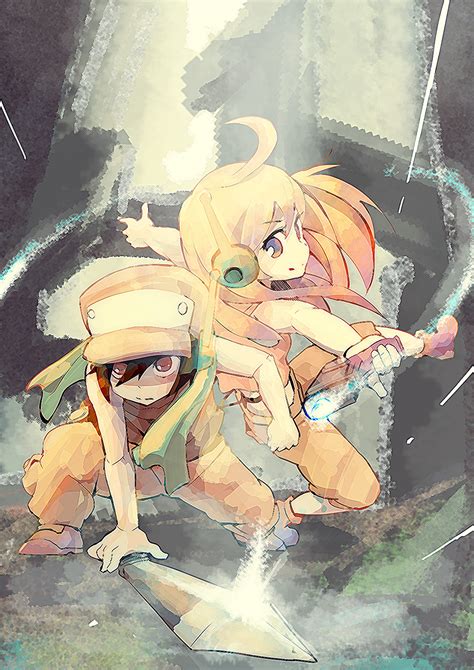 Quote And Curly Brace Cave Story