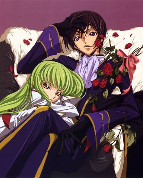 lelouch and cc code geass lelouch of the rebellion photo 29134599 fanpop