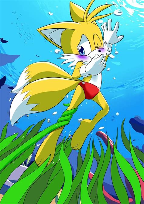 Tails Underwater Peril By Chef Cheiro On Deviantart Sonic Fan Art