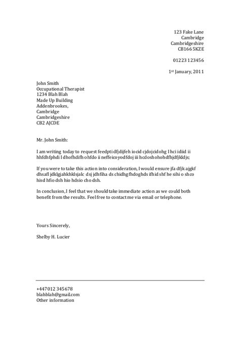 It is to maintain uniformity and ensure complete a formal letter is usually written, to the government or private institutions, or universities. Formal letter template