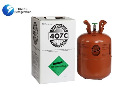 999 Purity 113kg Mixed Refrigerant Gas R407c China Refrigerant