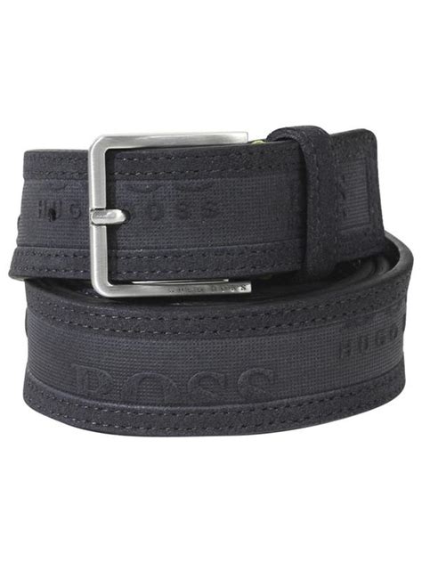 Hugo Boss Men S Thery Genuine Suede Leather Belt Joylot Com