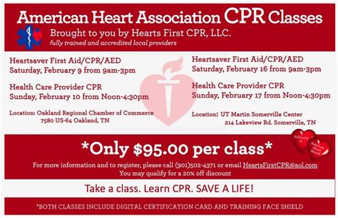 Pin By Leah On American Heart Association Cpr Cpr Classes American