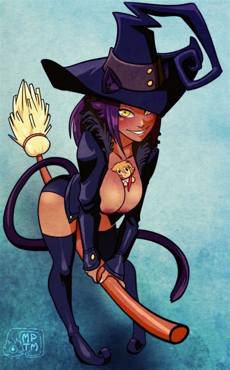 Sexy Witch On Broom Hot Witch Artwork Luscious Hentai Manga And Porn