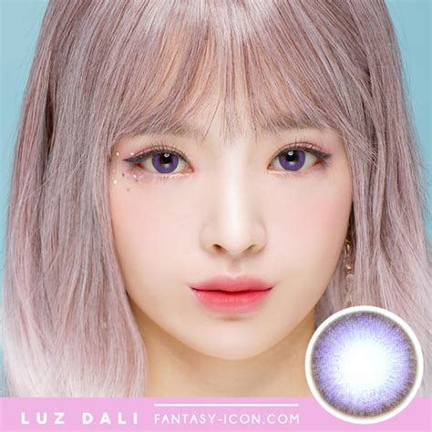 Luz Dali Extra Violet Contacts Purple Circle Lens Fantasy Icon