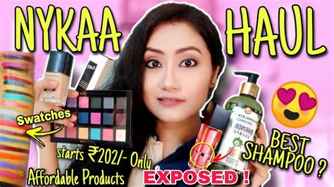 Nykaa Sale Haul 2020 Huge Nykaa Makeup And Essentials Haul India