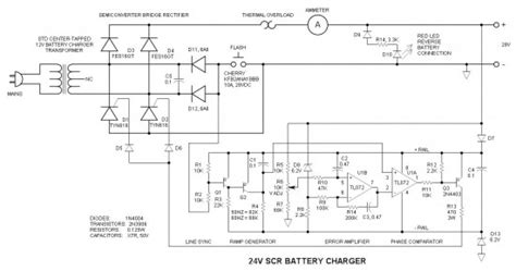 24v Battery Charger With Scr