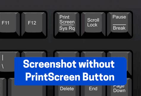 How Do I Take A Screenshot On My Laptop Without Printscreen Button