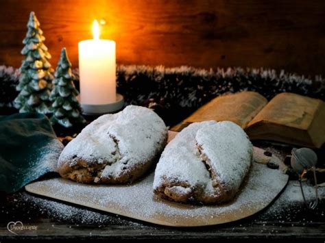 Schneller Christstollen mit Marzipan