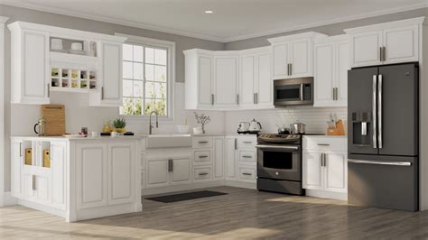 You and your kitchen designer finalize the kitchen design. Hampton Base Cabinets in White - Kitchen - The Home Depot