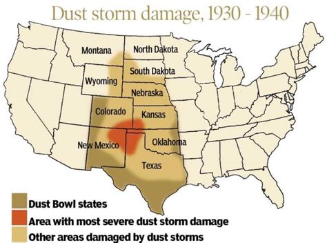 The Dust Bowl C 1930 1940 Climate In Arts And History
