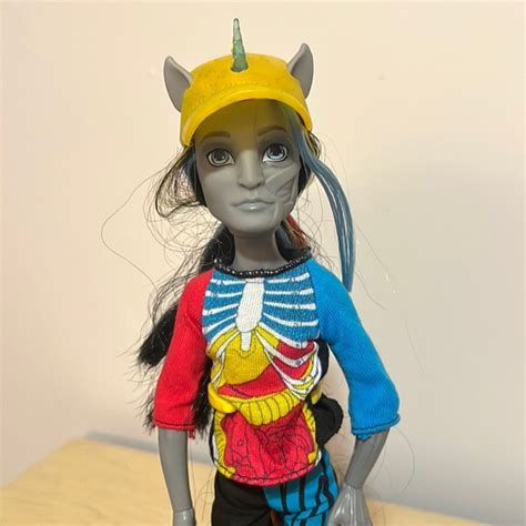 Monster High Toys Monster High Freaky Fusion Neighthan Rot Doll