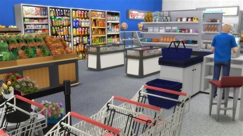 Rema 1000 Grocery Store At Alial Sim Sims 4 Updates
