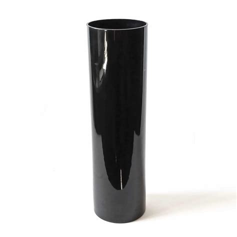 Cylinder Vase Black 35cm Best Events Dine Décor And Tent Solutions
