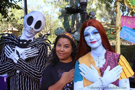 Jack Y Sally Skellington En Disneylandia Este Halloween 2014