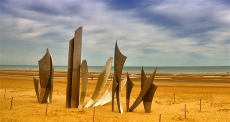 Arromanches, on the coast in the heart of the normandy landings in france. WW2: D-Day Landing Beaches, 23 -26 September 2021 - GTI Travel