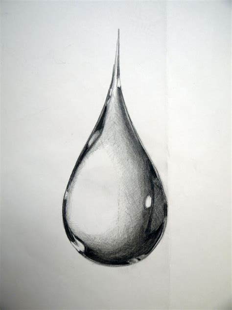 Waterdrop By Ursfelix On Deviantart Pencil Drawings For Beginners