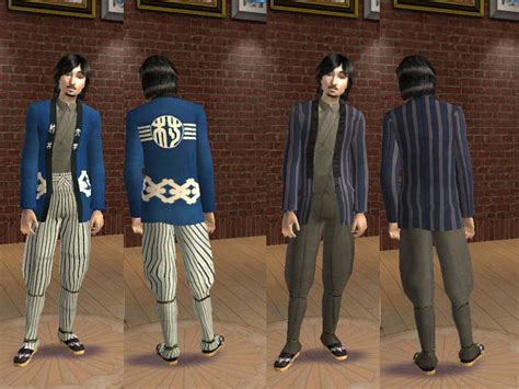 Mod The Sims Kimono For Boy Man